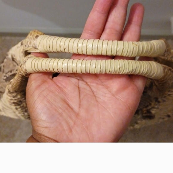 Genuine Python Snake Skin Shoulder Bag - Picture 4 of 7